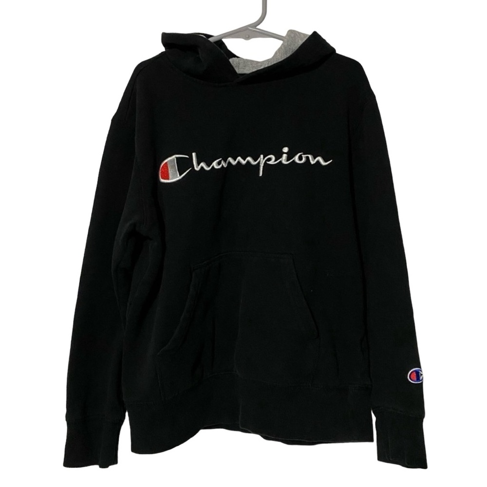 Champion Kids Classic Black Hoodie